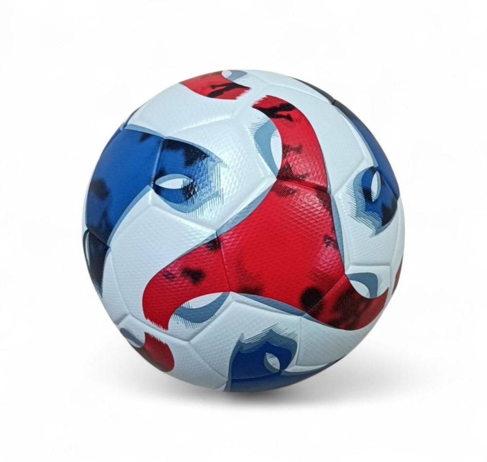 Red & Blue Abstract Football
